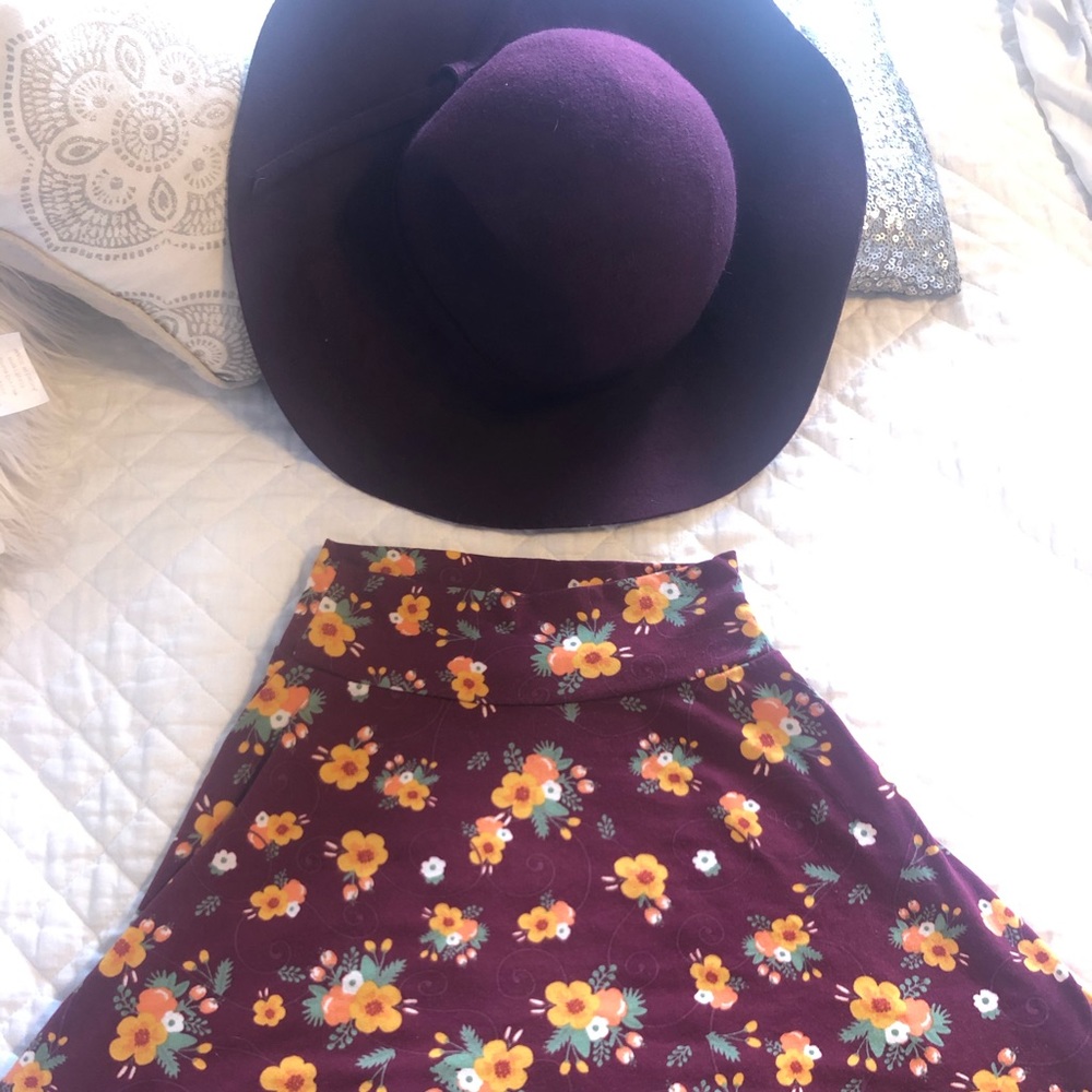 Little girl Lula Roe skirt